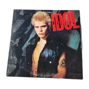 Billy Idol Self Titled LP 1983 Chrysalis Vinyl Record Rock Music 80s Punk